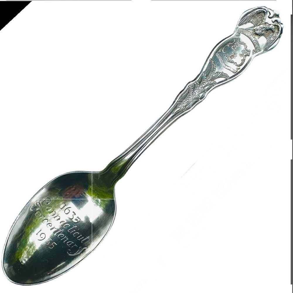 Collectible Connecticut Tercentennial Tea Spoon